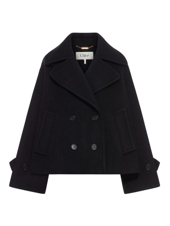 26FW 끌로에 코트 CH25AMA96952001 Black
