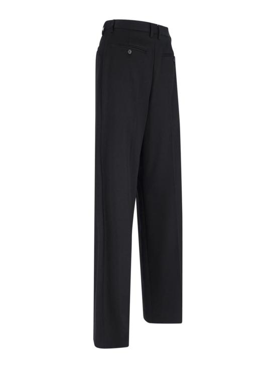 25FW MM6 메종마르지엘라 스트레이트 팬츠 S52KA0538S47848900 Black - MM6 MAISON MARGIELA