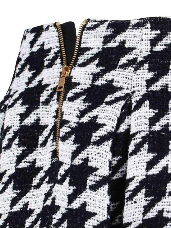 25FW 발망 숏 원피스 FF1LBA95CG17GAB Black - BALMAIN