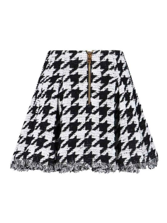 25FW 발망 숏 원피스 FF1LBA95CG17GAB Black - BALMAIN