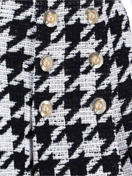 25FW 발망 숏 원피스 FF1LBA95CG17GAB Black - BALMAIN