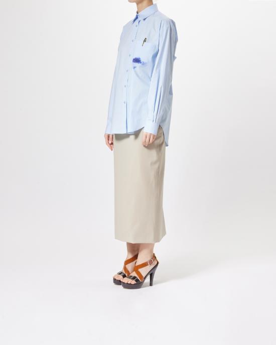 25SS 모스키노 셔츠 0204 0531 4293 AZZURRO - MOSCHINO