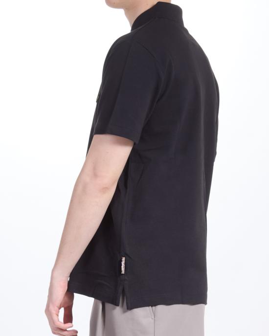 25FW 저스트까발리 폴로 티셔츠 78OAGT13 CJ506 899 black NERO - JUST CAVALLI