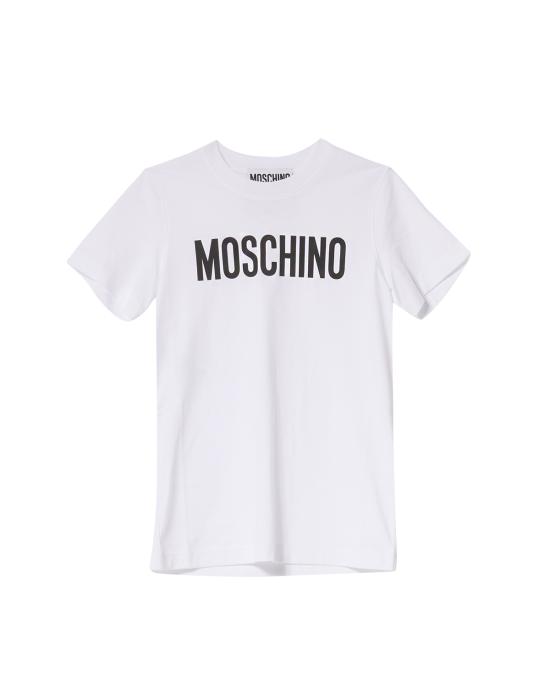 25FW 모스키노 반팔 티셔츠 0713 0541 1001 BIANCO