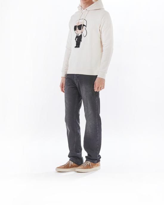 26SS 칼라거펠트 후드 티셔츠 705075 544950 60 BEIGE - KARL LAGERFELD