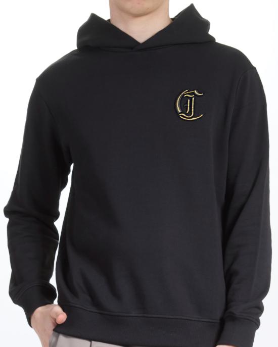 26SS 저스트까발리 후드 티셔츠 78OAIT13 CF500 899 black NERO - JUST CAVALLI