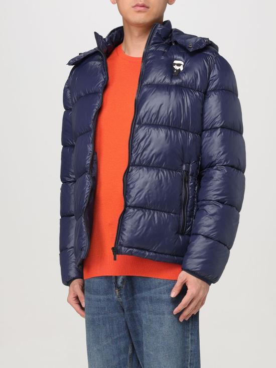 26FW 칼라거펠트 숏패딩 505022 524590 690 blue BLU - KARL LAGERFELD