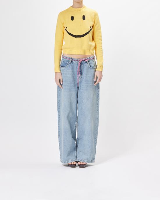 25SS 모스키노 가디건 0924 0507 0028 GIALLO - MOSCHINO