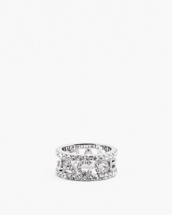 25FW 마크제이콥스 반지 2R3JRN001J82 059 silver crystal ARGENTO - MARC JACOBS