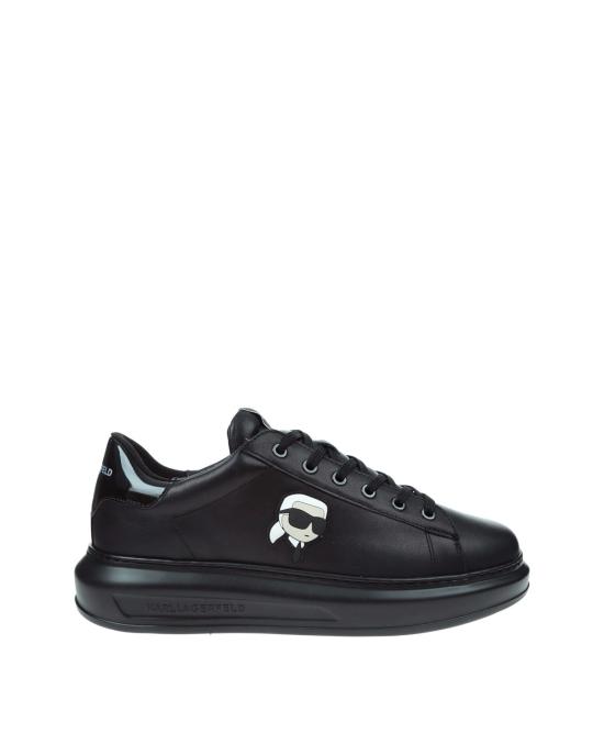 26FW 칼라거펠트 스니커즈 KL52530N 00X black ltr mono NERO