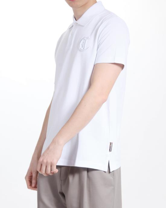 25FW 저스트까발리 폴로 티셔츠 78OAGT13 CJ506 003 white BIANCO - JUST CAVALLI