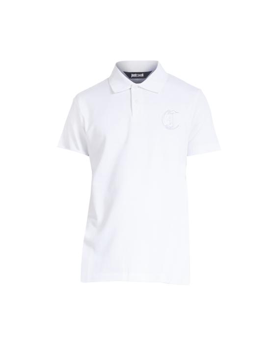 25FW 저스트까발리 폴로 티셔츠 78OAGT13 CJ506 003 white BIANCO