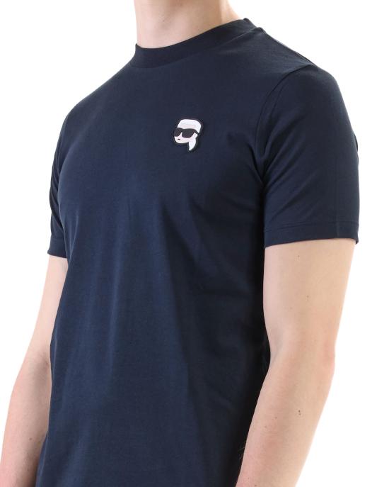 26SS 칼라거펠트 반팔 티셔츠 KM755710 552224 690 midnight blue BLU NOTTE - KARL LAGERFELD