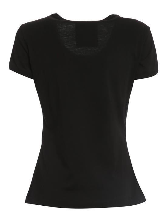  모스키노 반팔 티셔츠 0704 0541 1555 NERO MULTI - MOSCHINO