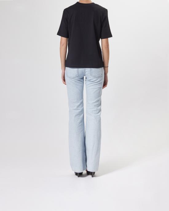 25SS 모스키노 반팔 티셔츠 0704 0541 1555 NERO MULTI - MOSCHINO