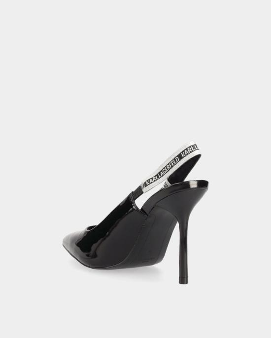  칼라거펠트 힐/펌프스 KL30908 1BP black patent leather NERO - KARL LAGERFELD