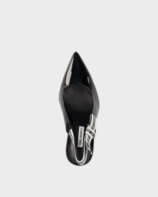  칼라거펠트 힐/펌프스 KL30908 1BP black patent leather NERO - KARL LAGERFELD