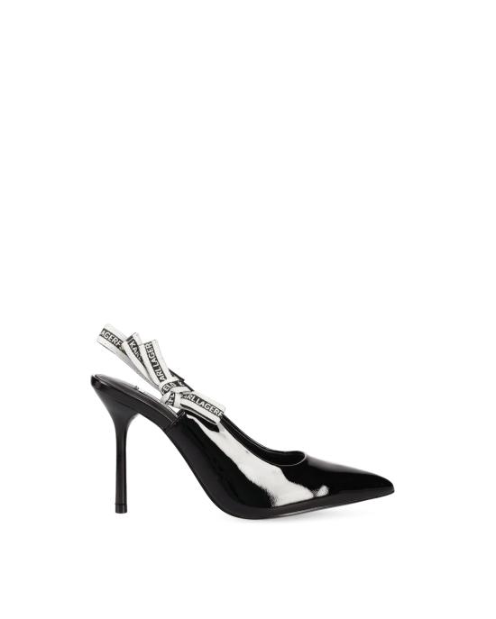  칼라거펠트 힐/펌프스 KL30908 1BP black patent leather NERO