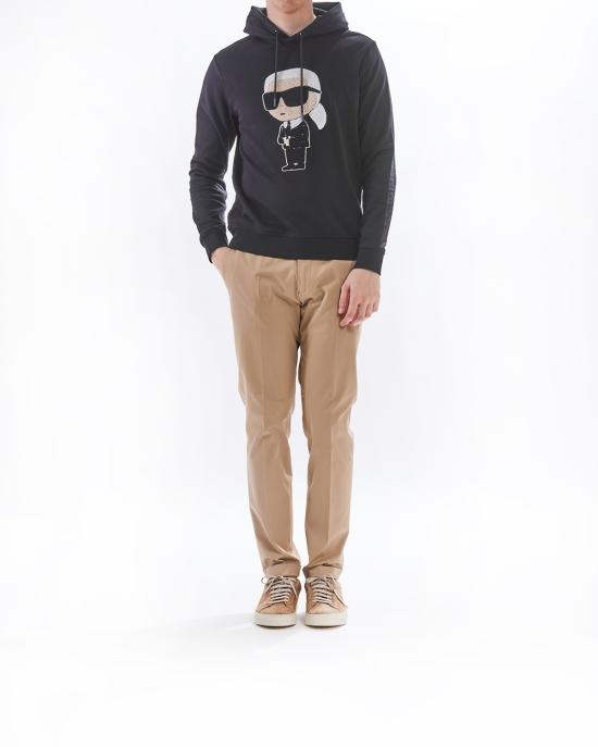 26SS 칼라거펠트 후드 티셔츠 705075 544950 990 NERO - KARL LAGERFELD