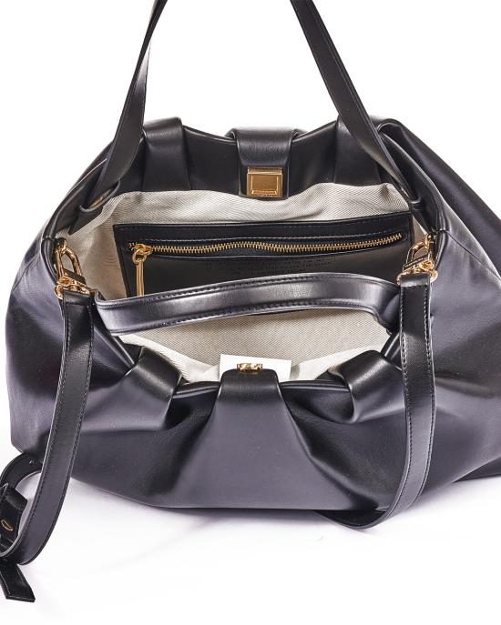 25SS 더모아레 토트백 TMCOAHN1 vegan nero NERO - THEMOIRE