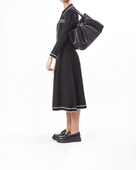 25SS 더모아레 토트백 TMCOAHN1 vegan nero NERO - THEMOIRE