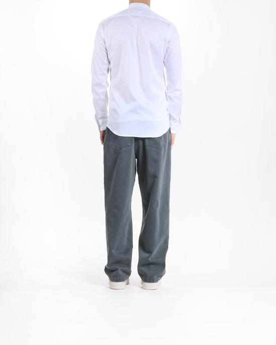 26SS 칼라거펠트 긴팔 셔츠 KM605135 552602 10 white BIANCO - KARL LAGERFELD