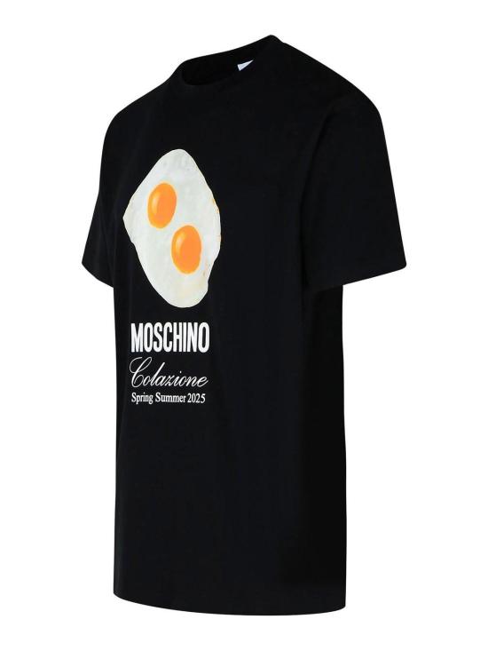  모스키노 반팔 티셔츠 0715 0241 1555 NERO - MOSCHINO