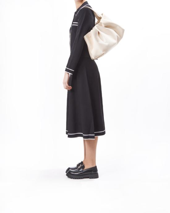 25FW 더모아레 토트백 TMCOAHN81 vegan shell BIANCO - THEMOIRE