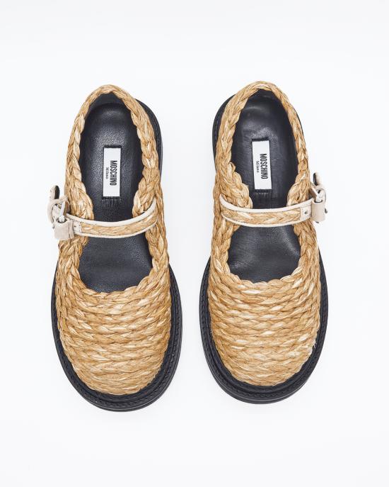 25SS 모스키노 슈즈 MA10624C1M MX0 10A NATURALE - MOSCHINO