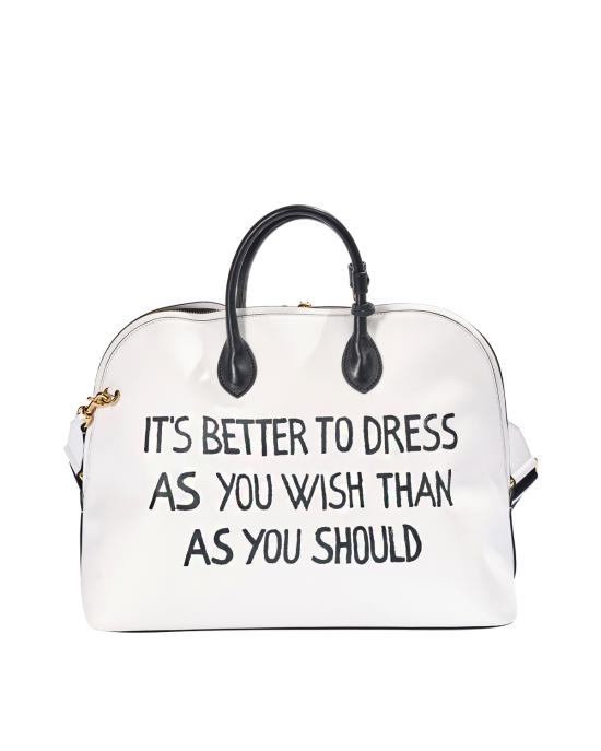 25SS 모스키노 토트백 MC4146PP1M OM0 BIANCO MULTI - MOSCHINO