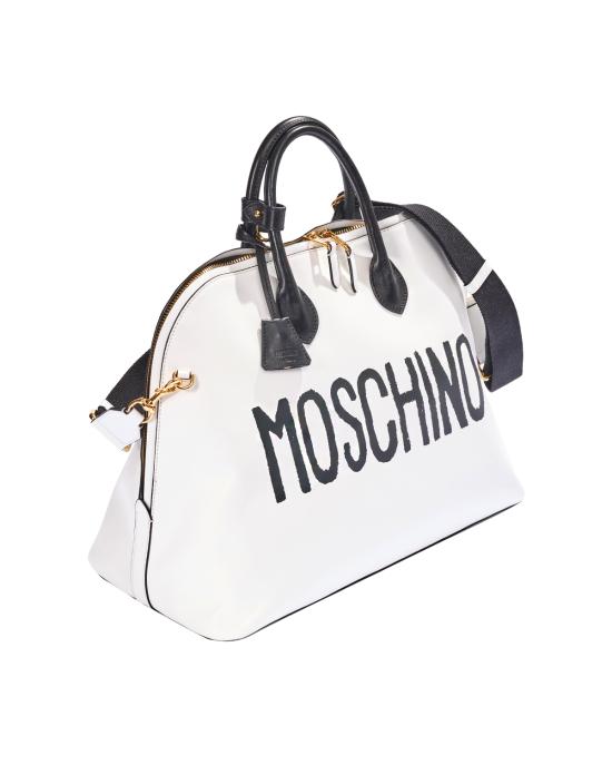 25SS 모스키노 토트백 MC4146PP1M OM0 BIANCO MULTI - MOSCHINO
