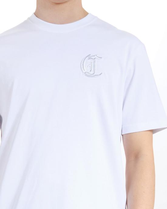25FW 저스트까발리 반팔 티셔츠 78OAHT13 CJ518 003 white BIANCO - JUST CAVALLI