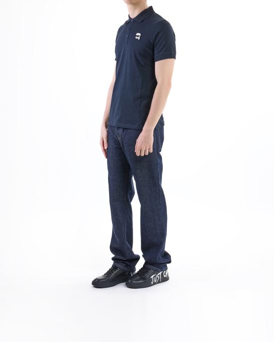 26SS 칼라거펠트 폴로 티셔츠 KM745710 552224 690 BLU - KARL LAGERFELD