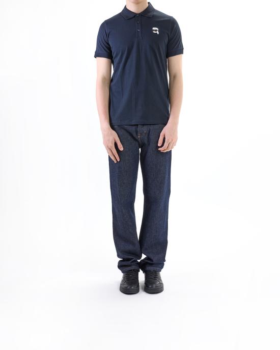 26SS 칼라거펠트 폴로 티셔츠 KM745710 552224 690 BLU - KARL LAGERFELD