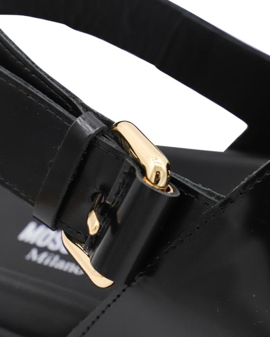 25FW 모스키노 샌들 MB10073G0M GB0 000 NERO - MOSCHINO