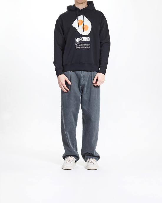 25SS 모스키노 후드 티셔츠 1708 0228 1555 NERO MULTI - MOSCHINO