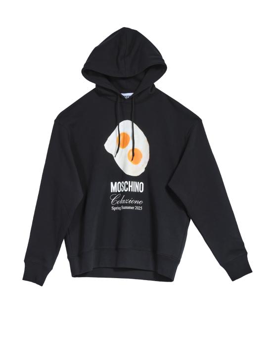 25SS 모스키노 후드 티셔츠 1708 0228 1555 NERO MULTI
