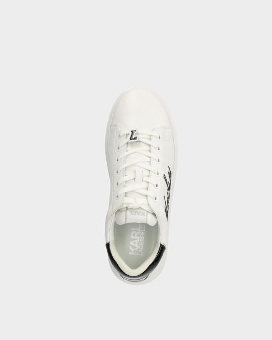 25SS 칼라거펠트 스니커즈 KL52510S 011 white leather BIANCO - KARL LAGERFELD
