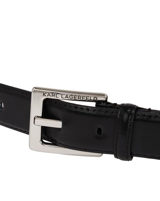 25SS 칼라거펠트 슬림 벨트 A1W33147 999 black NERO - KARL LAGERFELD