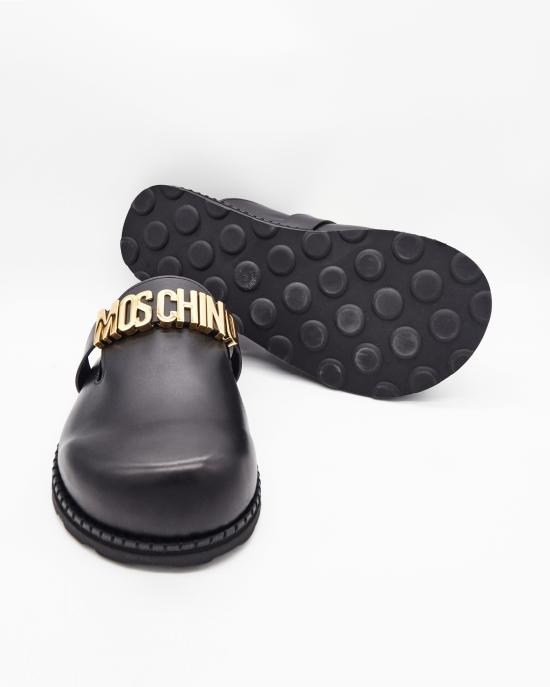 25FW 모스키노 샌들 MB10162G0M GA0 000 NERO - MOSCHINO
