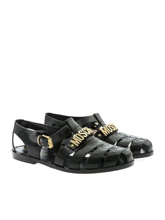 25FW 모스키노 샌들 MB16501G0M G20 000 NERO - MOSCHINO