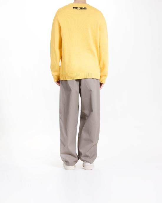 25FW 모스키노 스웨터 0915 0207 0028 GIALLO - MOSCHINO