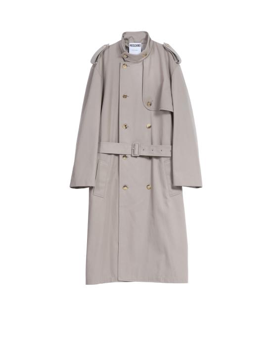25SS 모스키노 트렌치 코트 0605 0213 0082 BEIGE