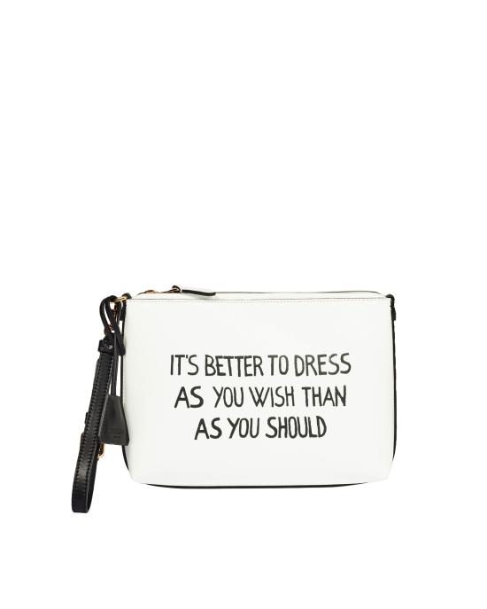 25SS 모스키노 클러치/파우치 MC5310PP1M OM0 10A BIANCO MULTI