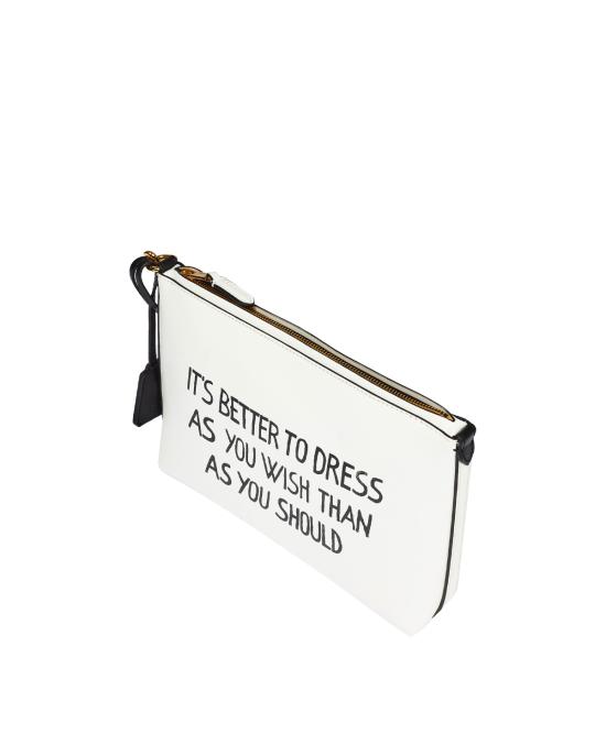 25SS 모스키노 클러치/파우치 MC5310PP1M OM0 10A BIANCO MULTI - MOSCHINO