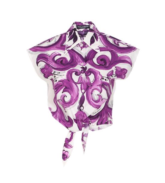 25FW 돌체앤가바나 셔츠 F5T53T HH5ENIP3TN Purple