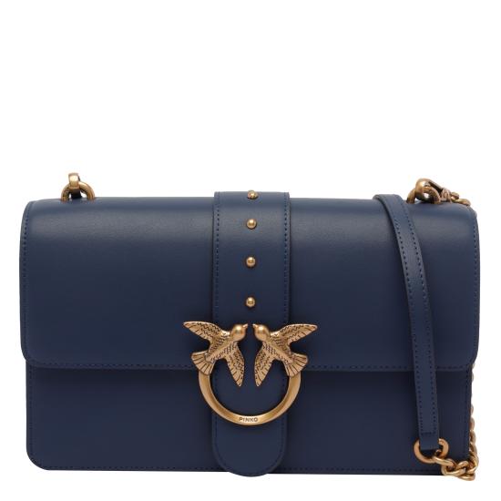 25FW 핑코 숄더백 105857 A0F1G08Q Blue