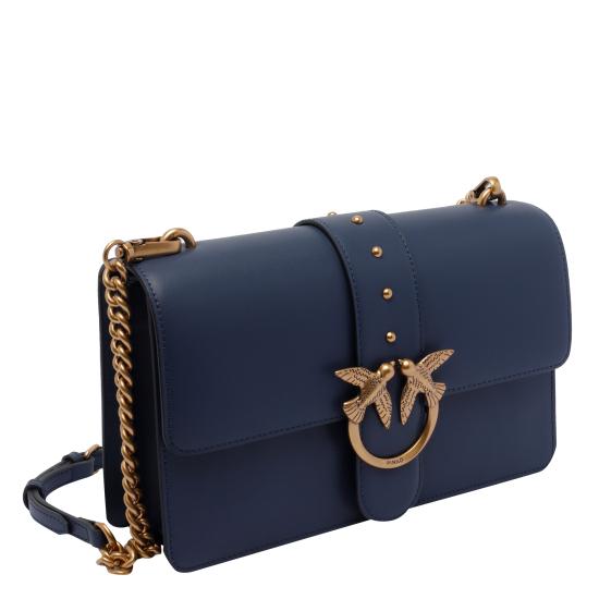 25FW 핑코 숄더백 105857 A0F1G08Q Blue - PINKO