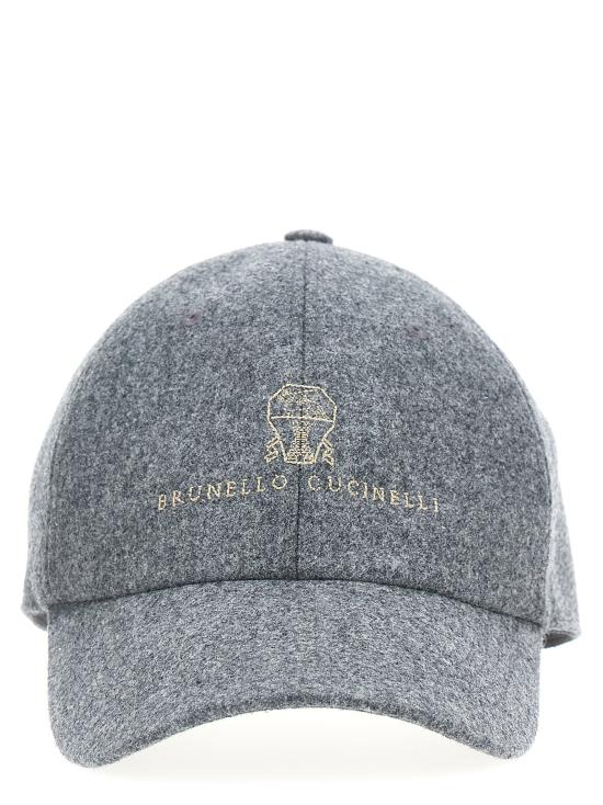 26FW 브루넬로 쿠치넬리 볼캡 M038P9850CGQ69 Gray