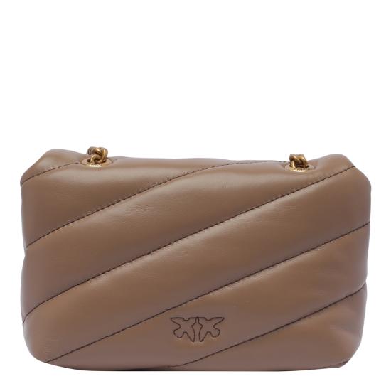 25FW 핑코 숄더백 100040 A0F2D01Q Beige - PINKO